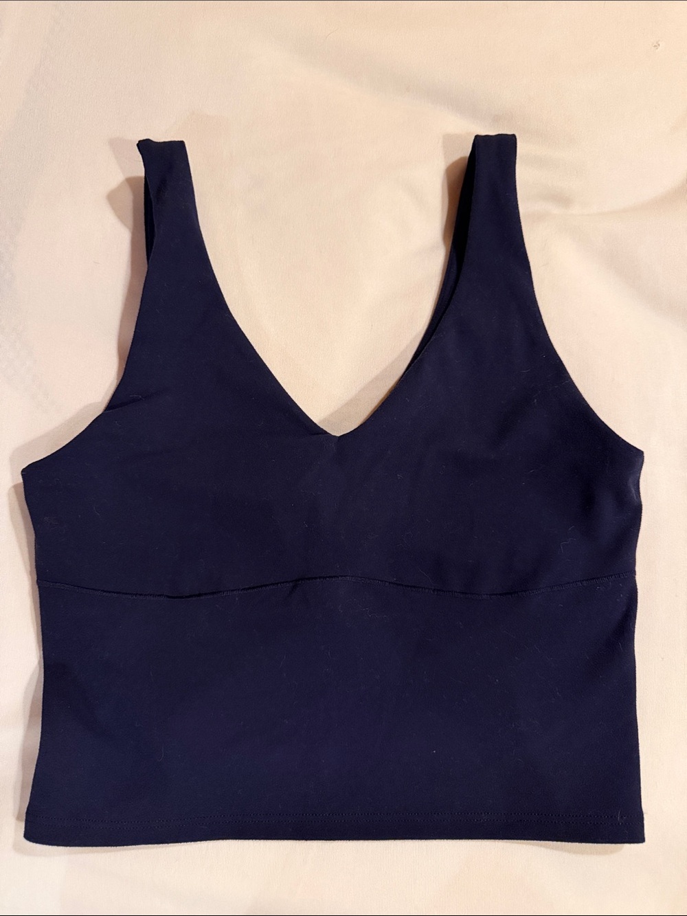GAP Dark Navy V-Neck Cropped Tank